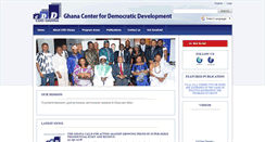 Desktop Screenshot of cddgh.org