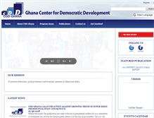Tablet Screenshot of cddgh.org